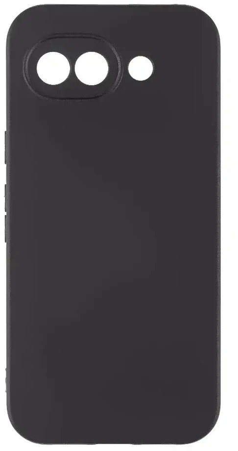 OBAL:ME Matte TPU dėklas skirtas Google Pixel 10a juodos spalvos