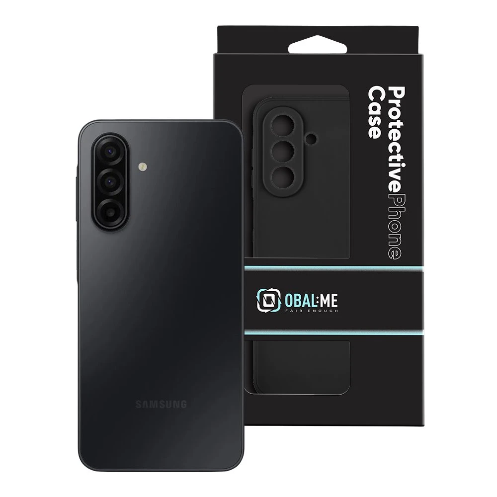 OBAL:ME Matte TPU dėklas skirtas Samsung Galaxy A17 4G/5G juodos spalvos