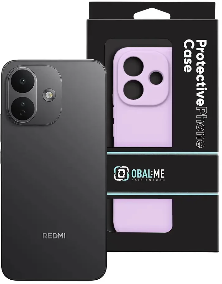 Dėklas OBAL:ME Matte TPU Cover for Xiaomi Redmi Note 17 4G/5G Violetinė