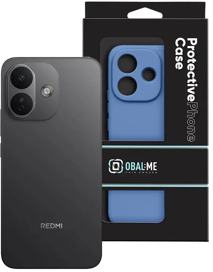 Dėklas OBAL:ME Matte TPU Cover for Xiaomi Redmi Note 17 4G/5G Dark Mėlyna