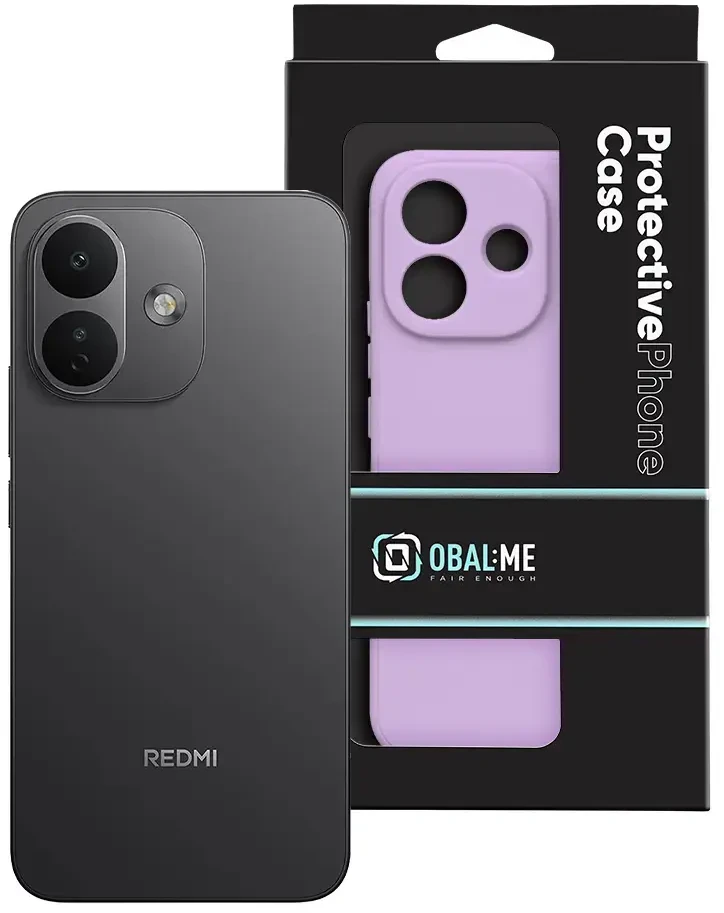 Dėklas OBAL:ME Matte TPU Cover for Xiaomi Redmi Note 17 Pro 5G Violetinė