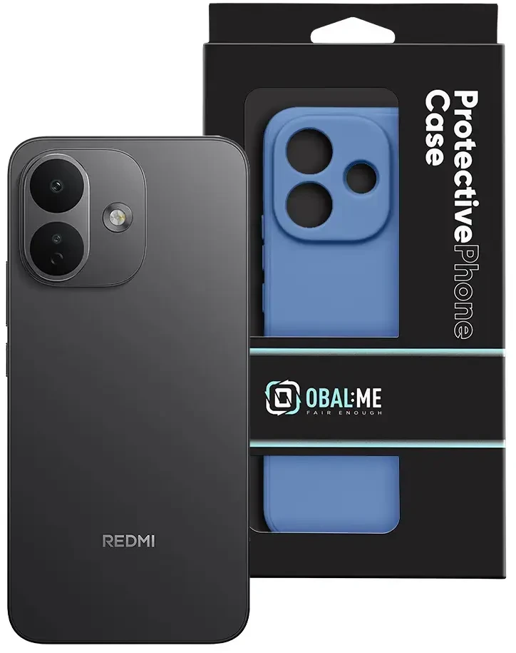Dėklas OBAL:ME Matte TPU Cover for Xiaomi Redmi Note 17 Pro 5G Dark Mėlyna