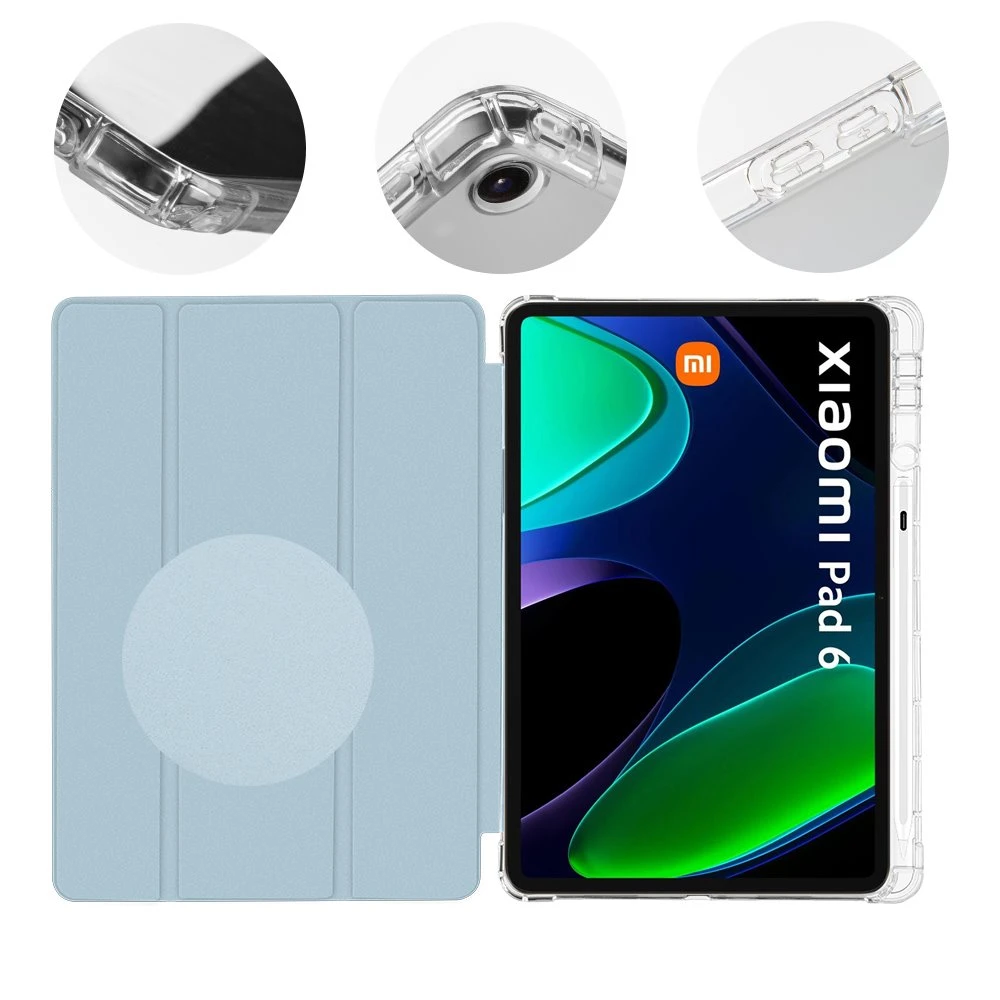 OBAL:ME MistyTab dėklas skirtas Xiaomi Pad 6 Light Mėlyna