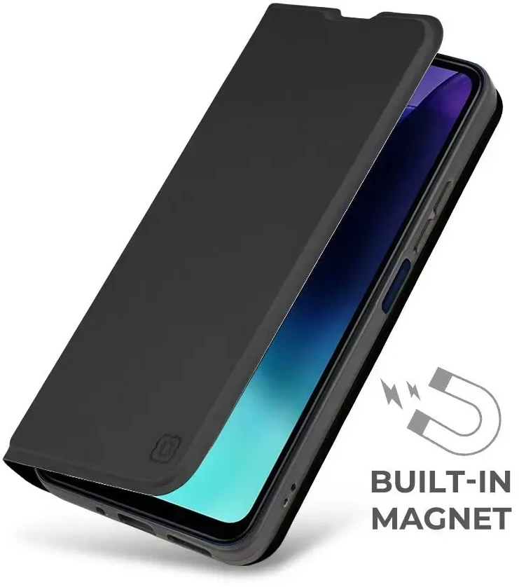OBAL:ME SmoothTouch dėklas skirtas Motorola G86/G86 Power juodos spalvos