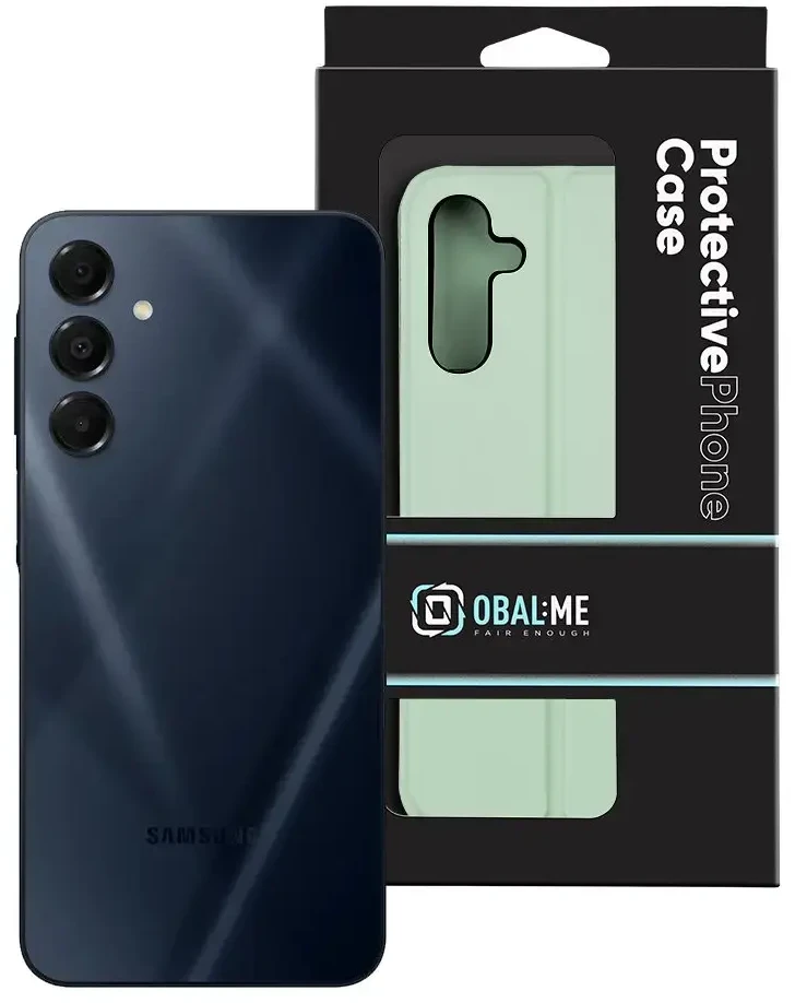 OBAL:ME SmoothTouch Samsung Galaxy A16 4G/5G Mint dėklas telefonui žalios spalvos