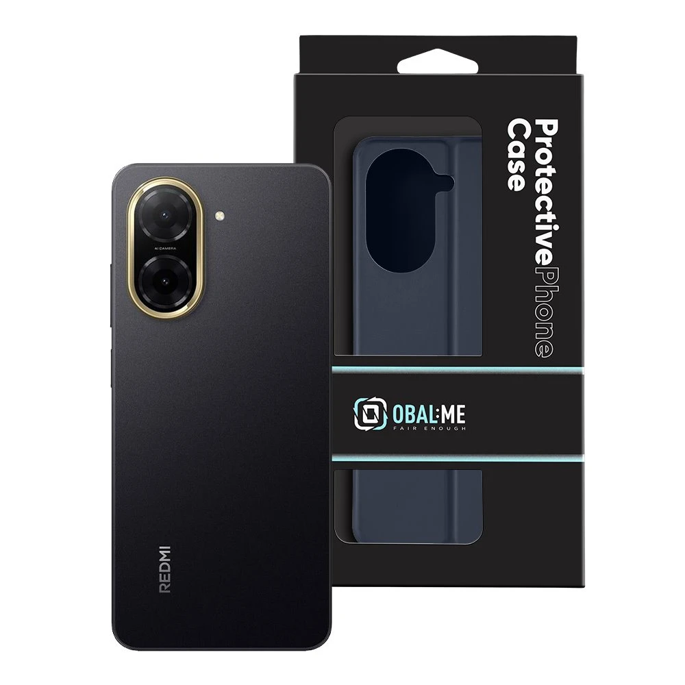 OBAL:ME SmoothTouch dėklas skirtas Xiaomi Redmi A5 tamsiai mėlynos spalvos