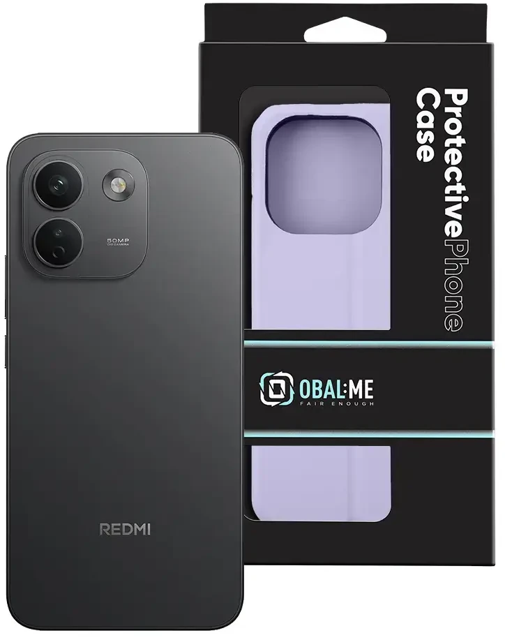 OBAL:ME SmoothTouch dėklas, skirtas Xiaomi Redmi Note 17 Pro Max 5G, pastelinė alyvinė