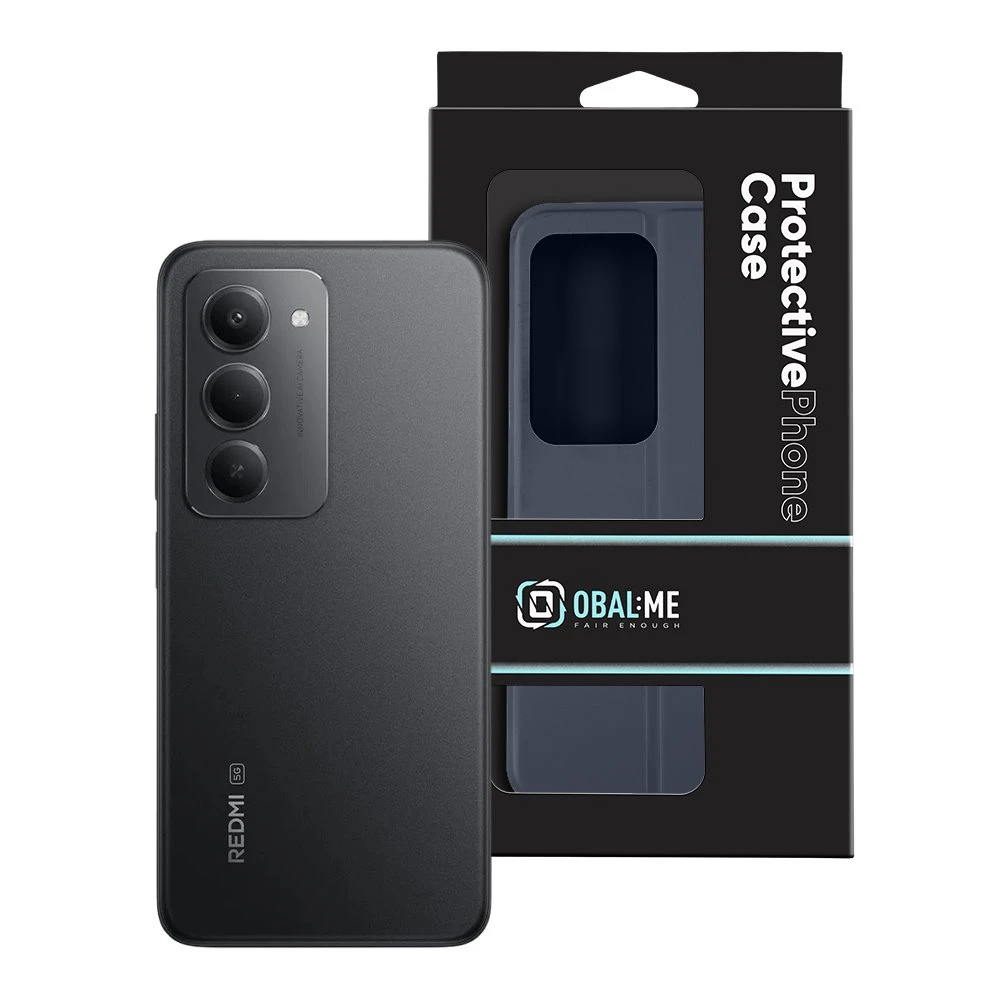OBAL:ME SmoothTouch dėklas skirtas Xiaomi Redmi 15 4G/5G Dark Mėlyna
