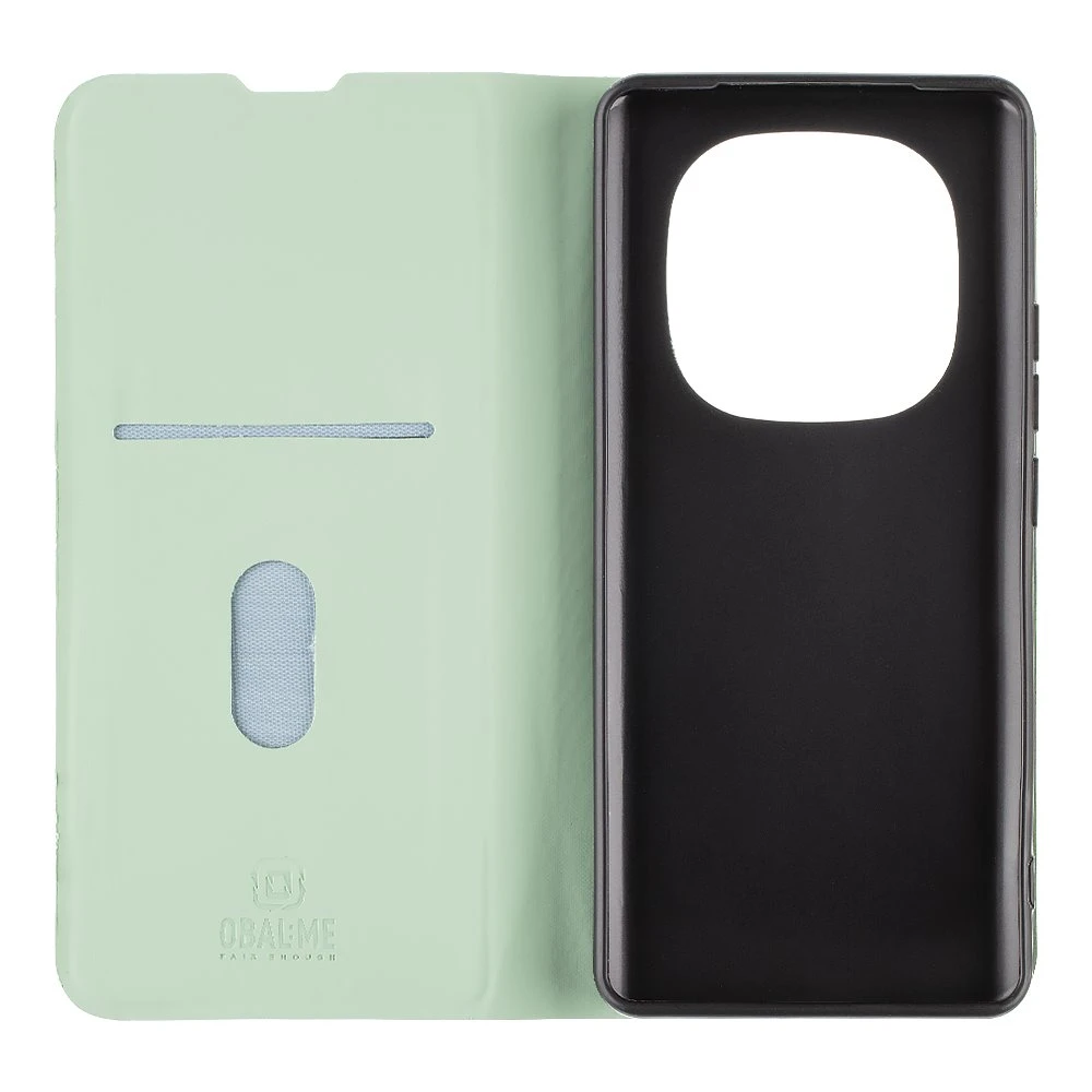 OBAL:ME SmoothTouch dėklas skirtas Xiaomi Redmi Note 14 Pro 5G/Poco X7 5G mėtų spalvos