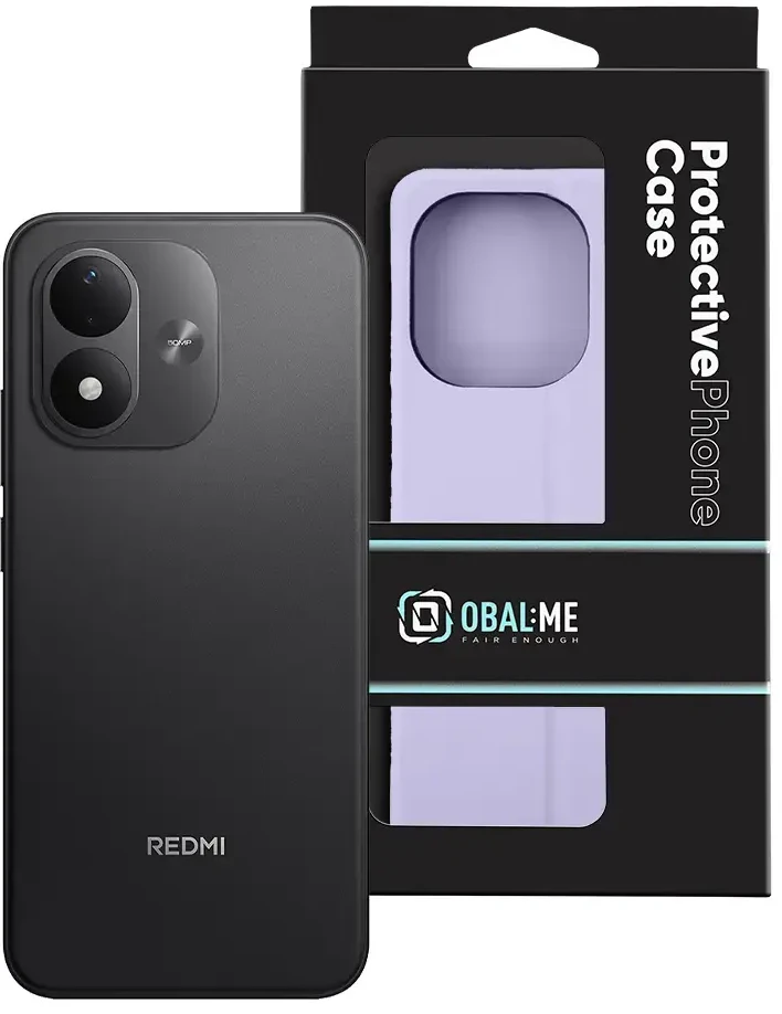 OBAL:ME SmoothTouch dėklas, skirtas Xiaomi Redmi Note 17 4G/5G, pastelinė alyvinė
