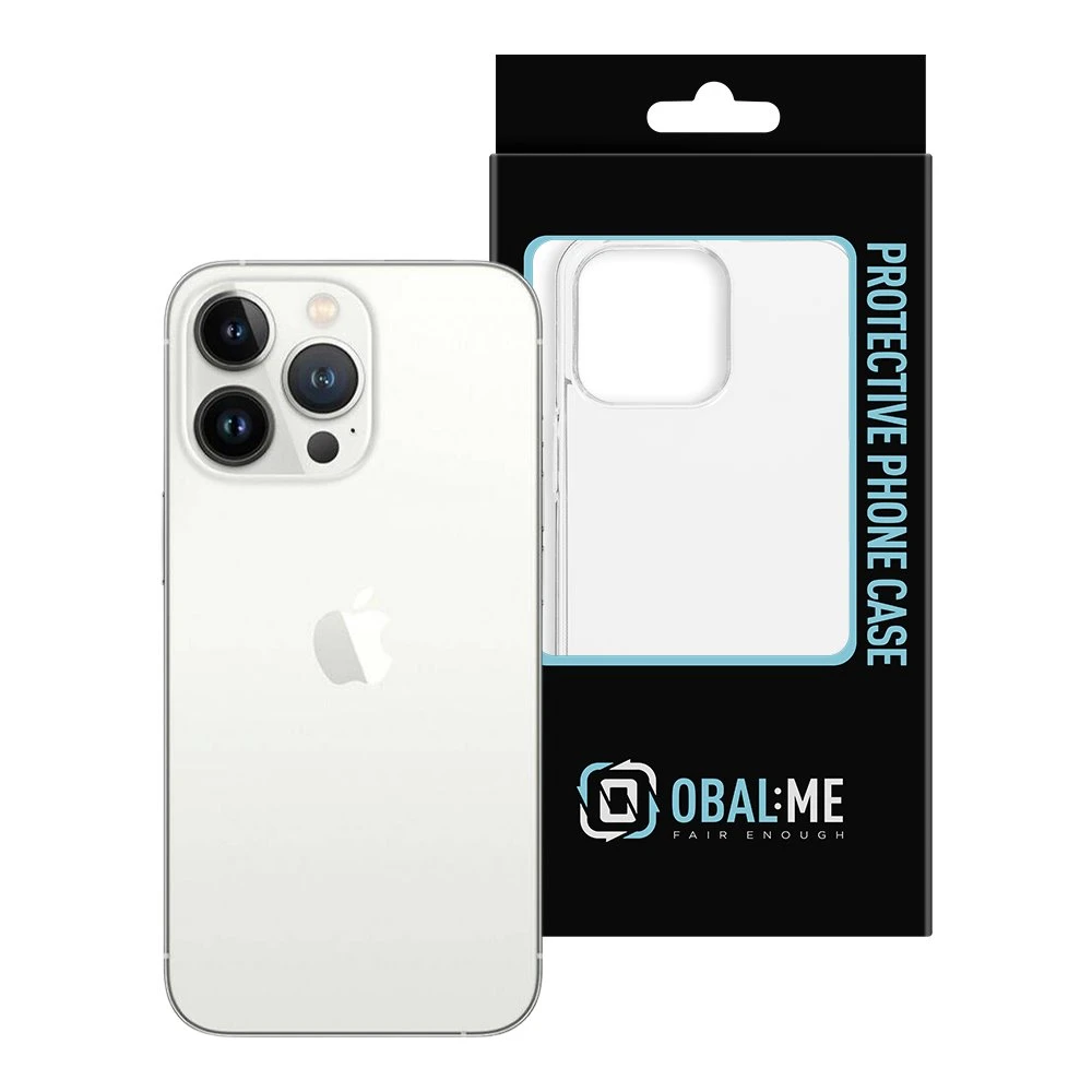 OBAL:ME TPU dėklas telefonui Apple iPhone 13 Pro skaidrus