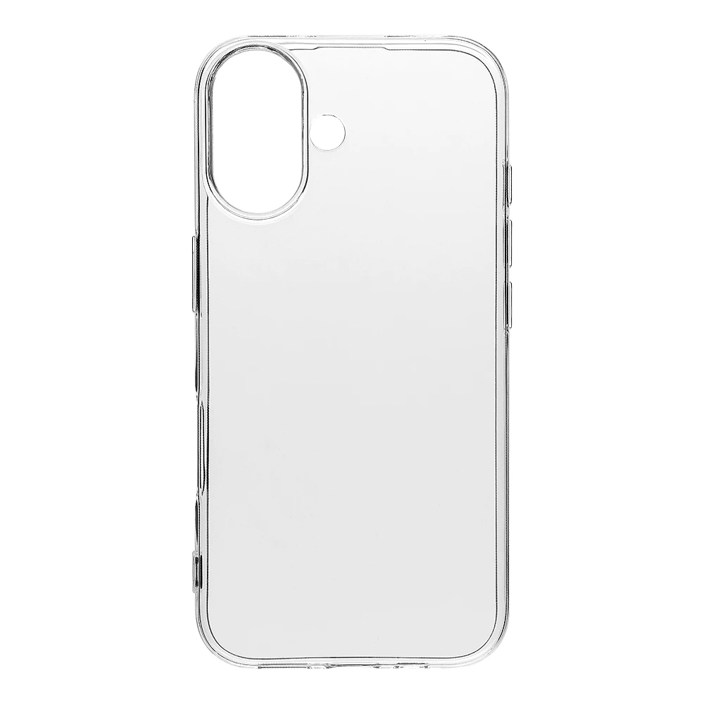 OBAL:ME TPU dėklas telefonui Apple iPhone 16 skaidrus