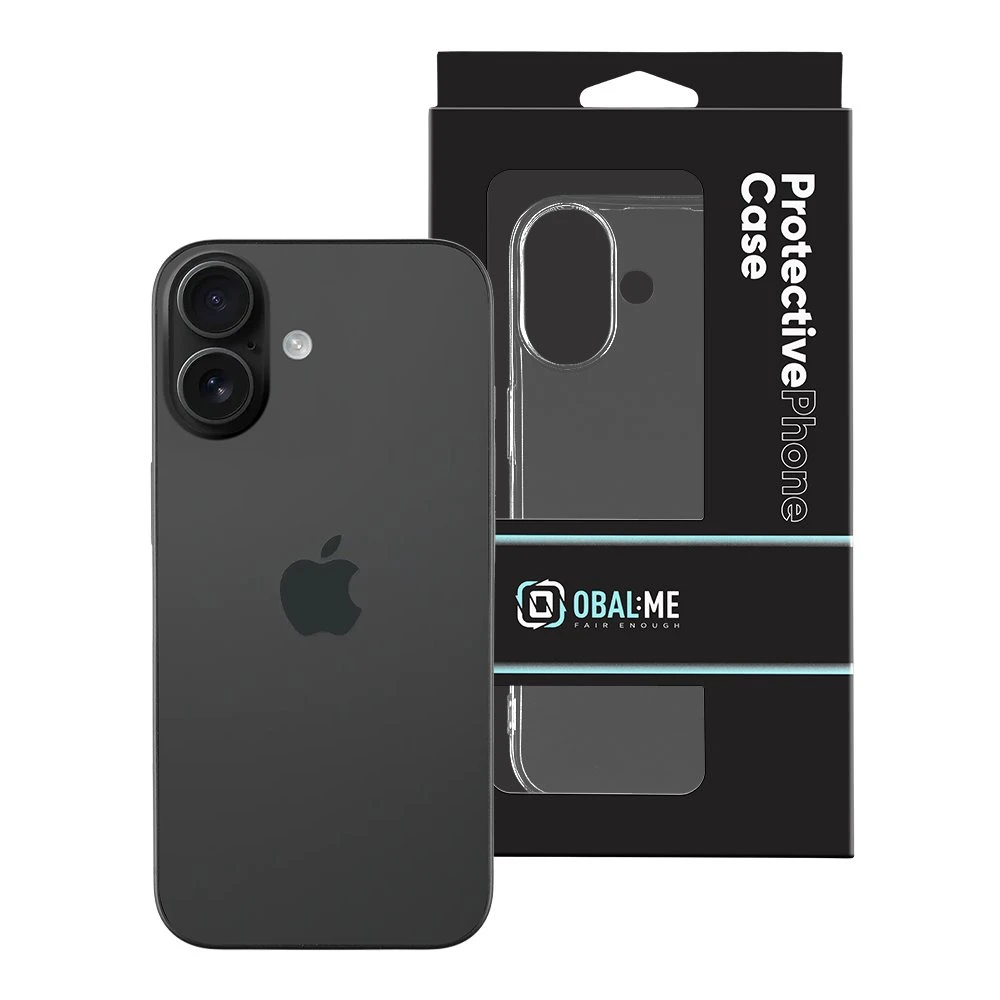 OBAL:ME TPU dėklas skirtas Apple iPhone 17 skaidrus