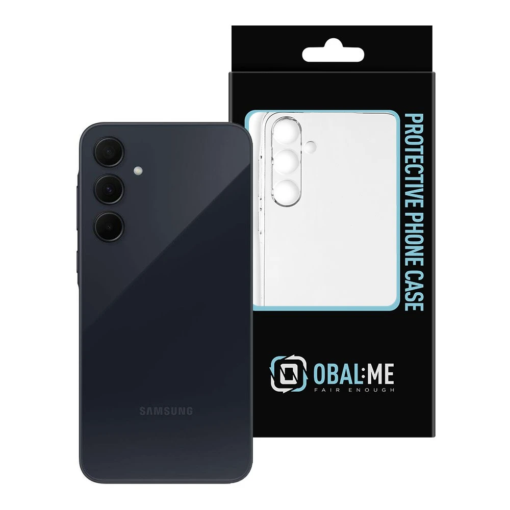OBAL:ME TPU dėklas telefonui Samsung Galaxy A35 5G skaidrus