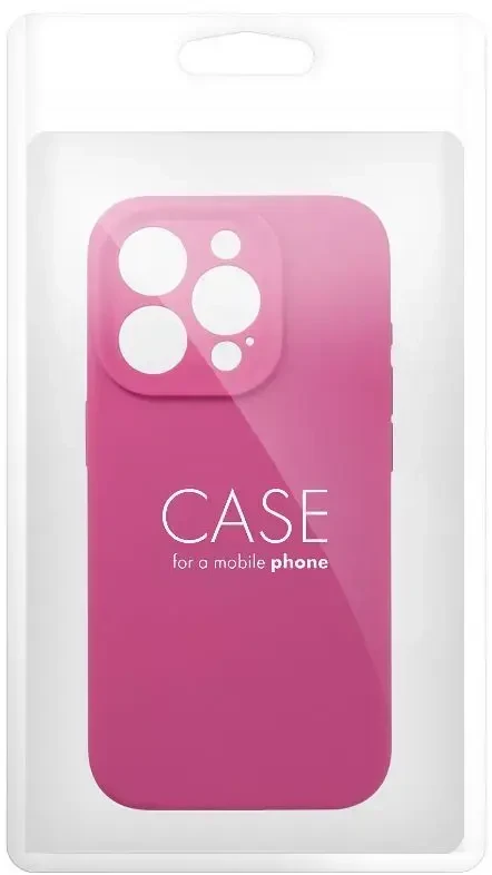 Dėklas Oem Case for iPhone 14 Silicone 2mm (camera protection) pink