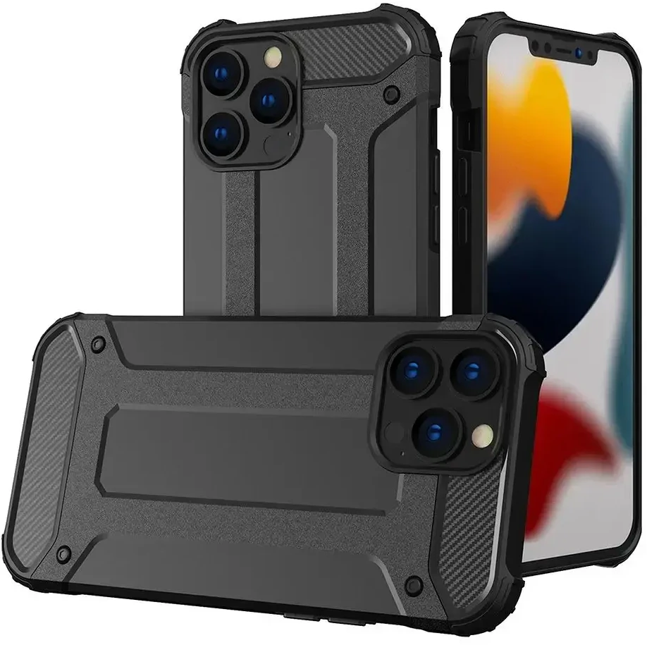 Dėklas Oem Case for iPhone 14 Armor juodas