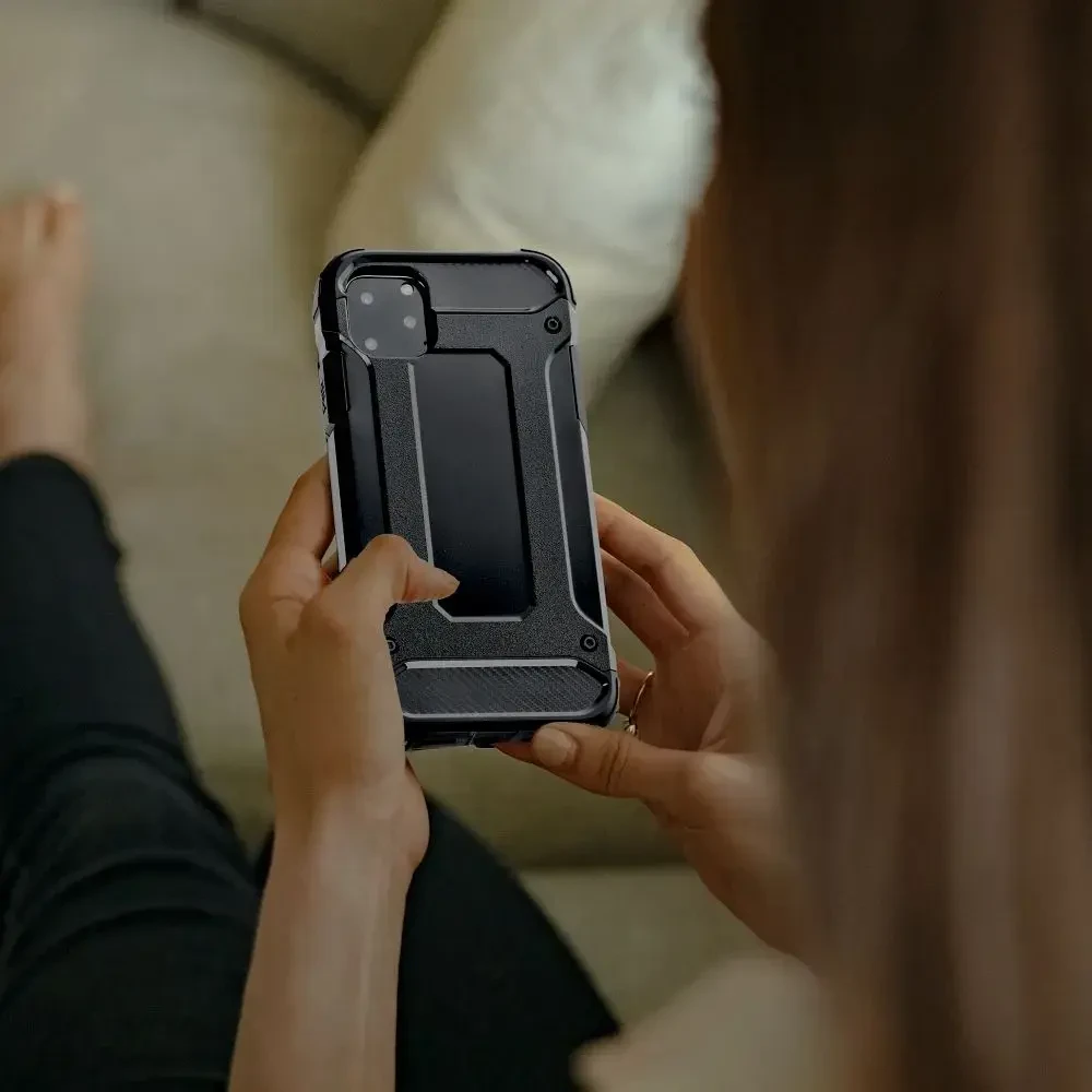 Dėklas Oem Case for iPhone 14 PRO MAX Armor juodas