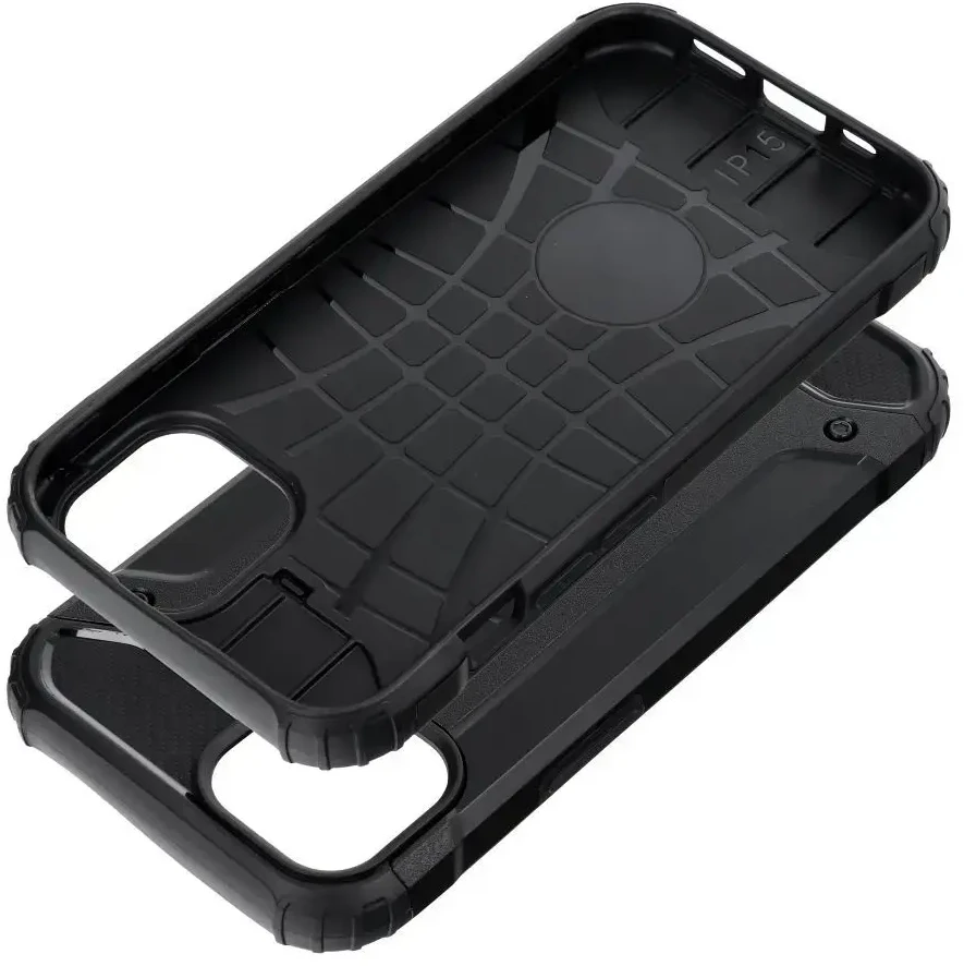Dėklas Oem Case for iPhone 15 Armor juodas