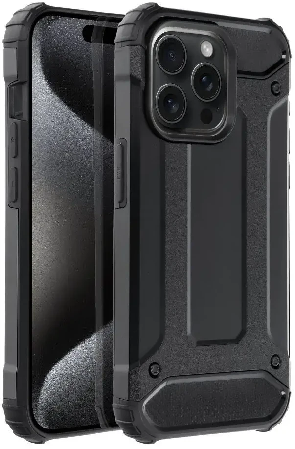 Dėklas Oem Case for iPhone 15 PRO Armor juodas