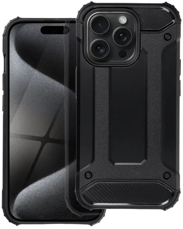 Dėklas Oem Case for iPhone 15 PRO Armor juodas