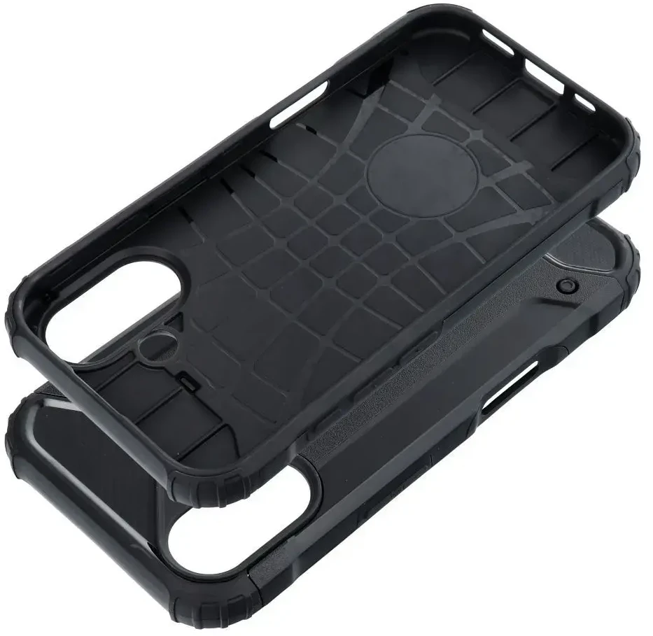 OEM dėklas, skirtas iPhone 16 Armor juodas