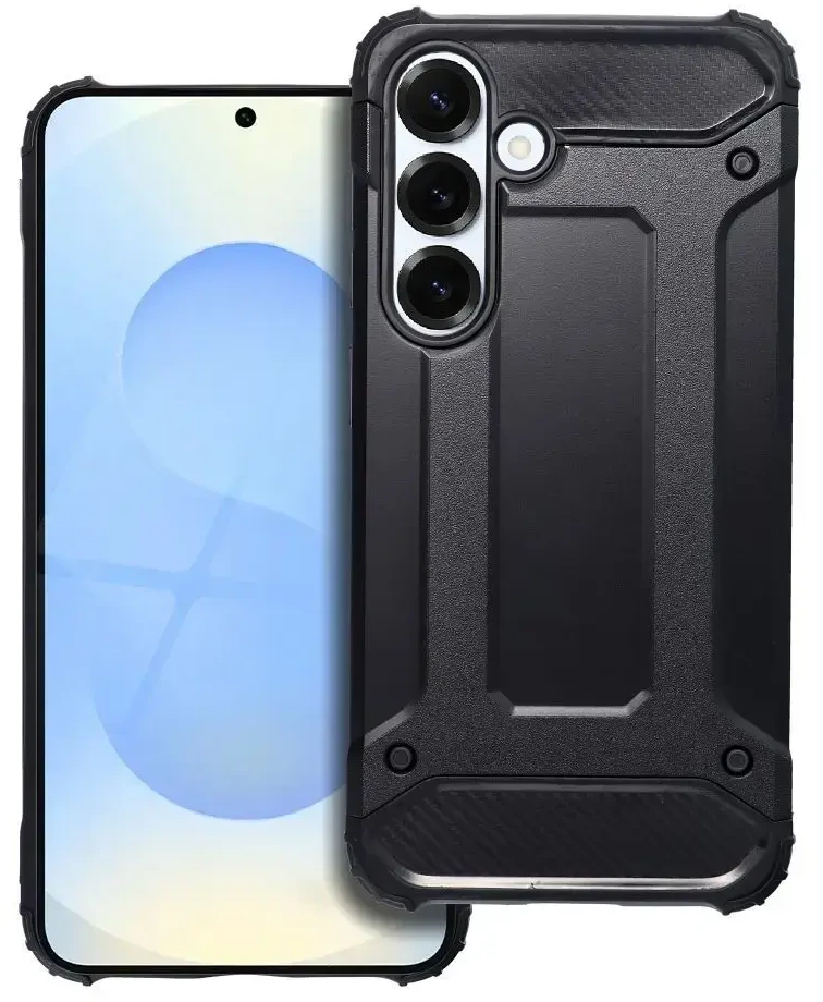 Oem ARMOR dėklas skirtas Samsung Galaxy S25 juodos spalvos