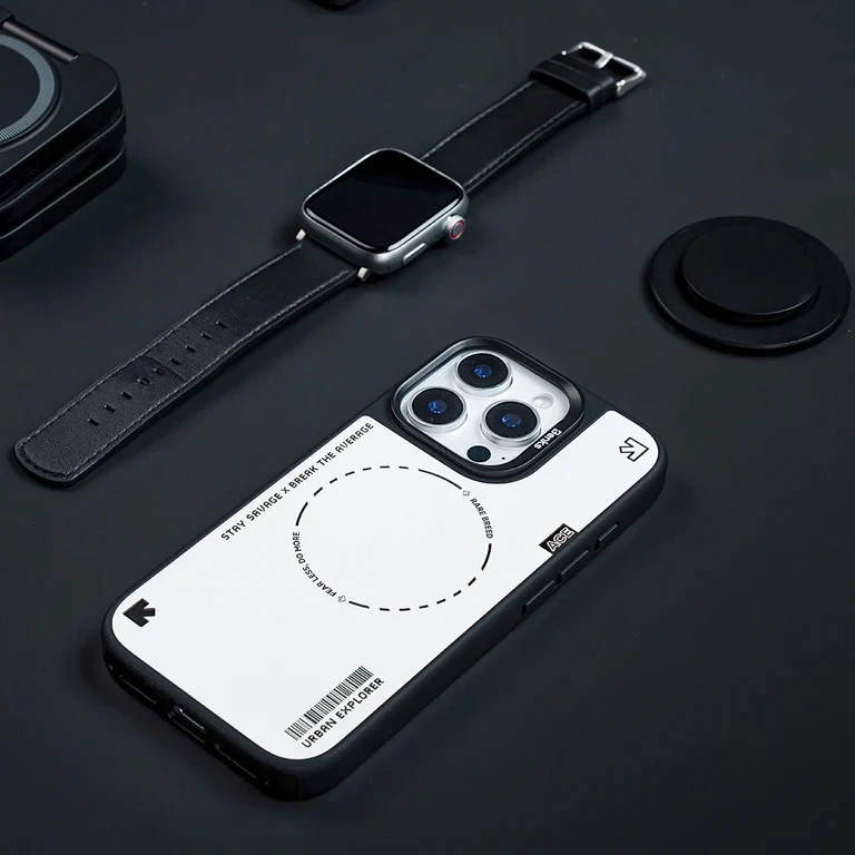 Oem Benks Dynamic Minimalist Case Apple iPhone 16 Pro Max dėklas telefonui baltos spalvos