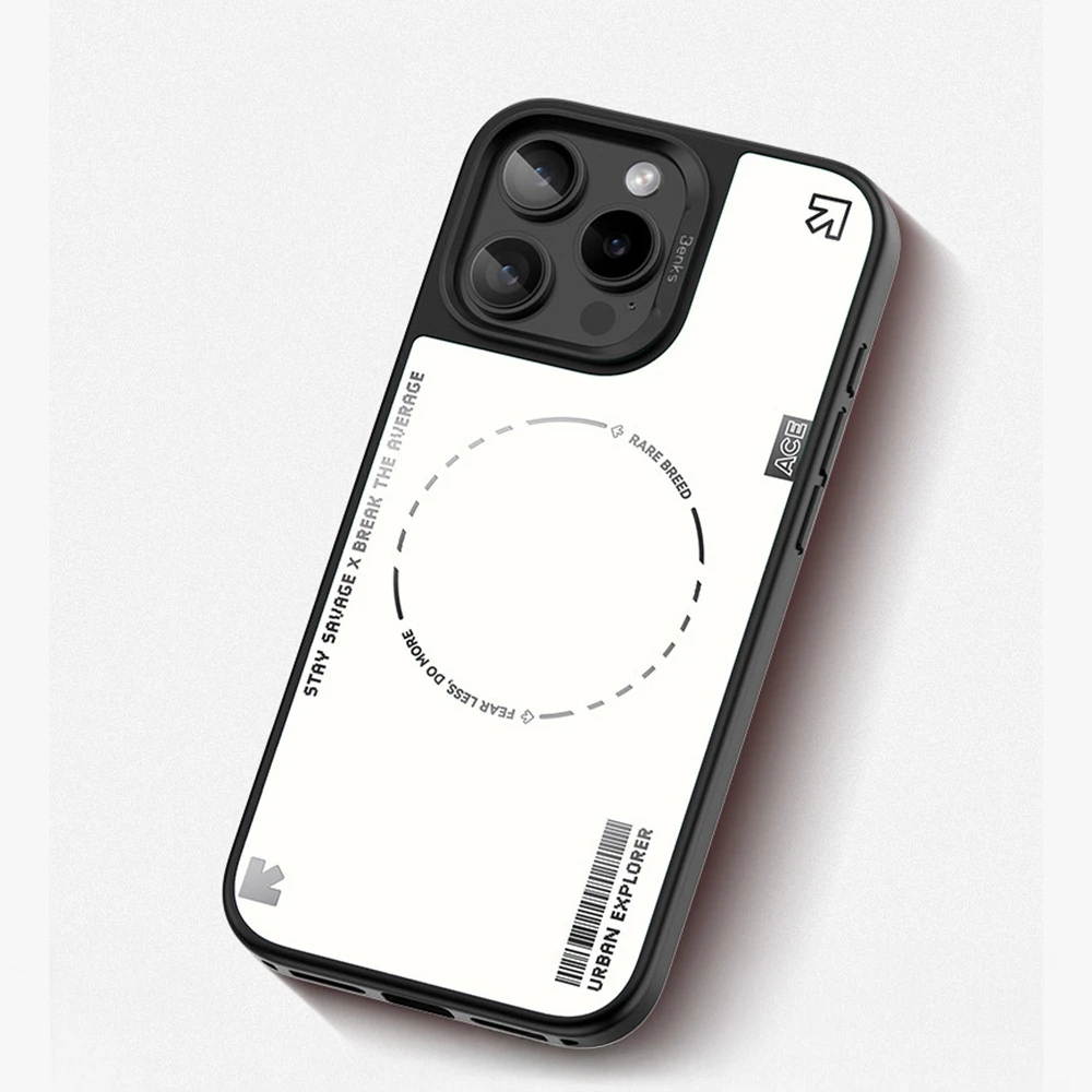 Oem Benks Dynamic Minimalist Case Apple iPhone 16 Pro Max dėklas telefonui baltos spalvos