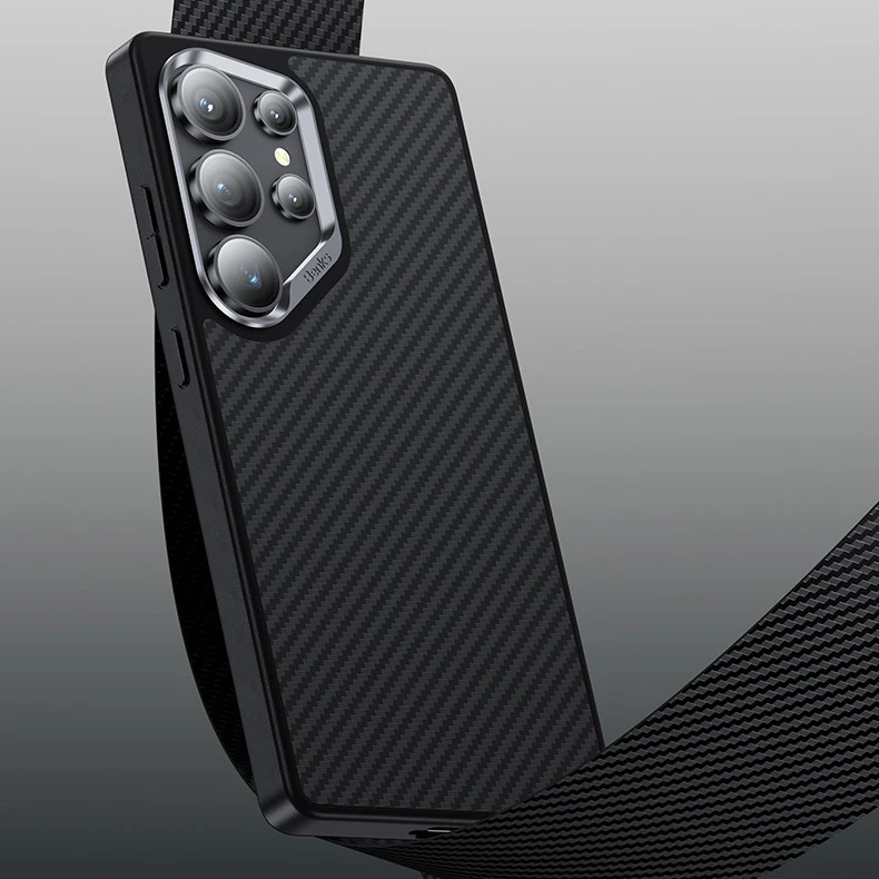 Oem Benks Magnetic Armor Pro Kevlar Case 600D (A045) for Samsung Galaxy S25 Ultra dėklas telefonui juodos spalvos