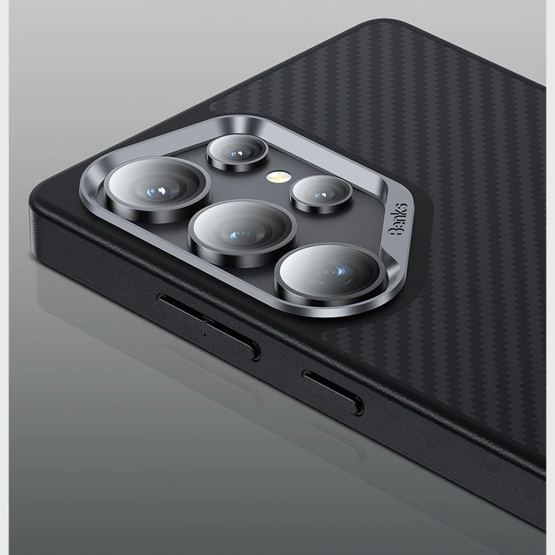 Oem Benks Magnetic Armor Pro Kevlar Case 600D (A045) for Samsung Galaxy S25 Ultra dėklas telefonui juodos spalvos