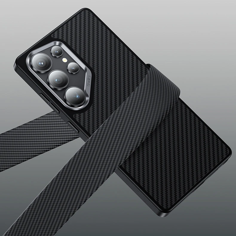 Oem Benks Magnetic Armor Pro Kevlar Case 600D (A045) for Samsung Galaxy S25 Ultra dėklas telefonui juodos spalvos