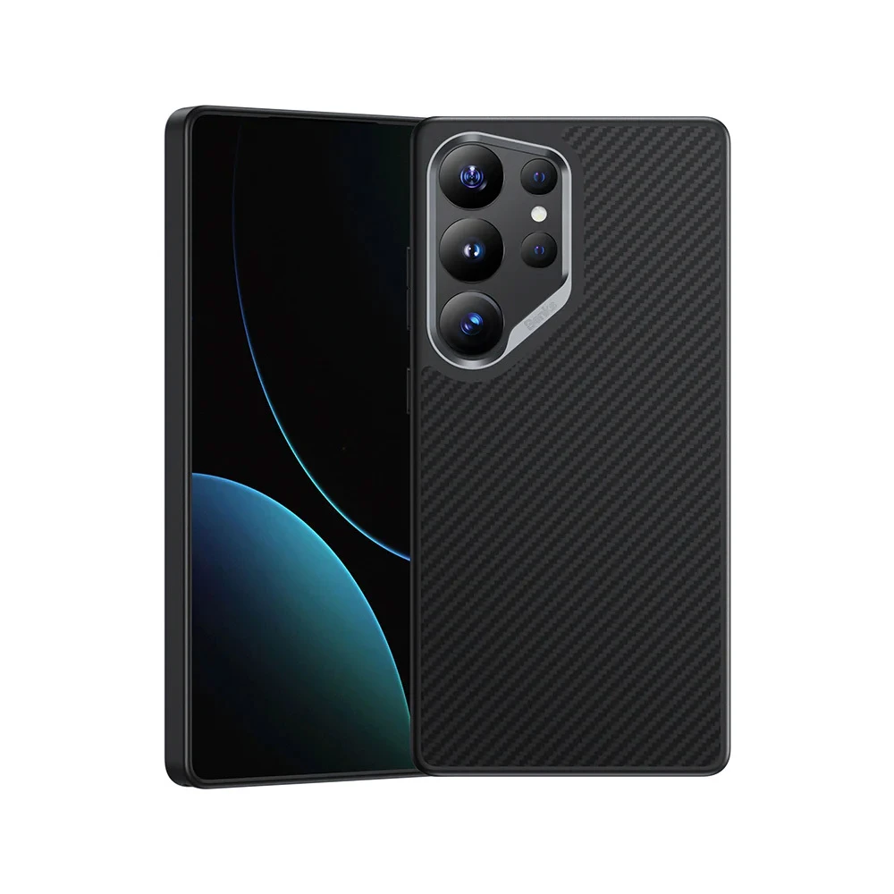 Oem Benks Magnetic Armor Pro Kevlar Case 600D (A045) for Samsung Galaxy S25 Ultra dėklas telefonui juodos spalvos