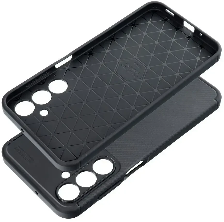 Oem Dėklas CARBON PREMIUM skirtas Samsung Galaxy A16 5G / A16 4G juodos spalvos