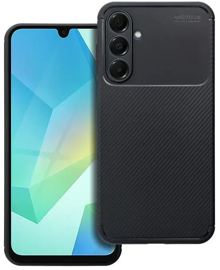 Oem Dėklas CARBON PREMIUM skirtas Samsung Galaxy A16 5G / A16 4G juodos spalvos