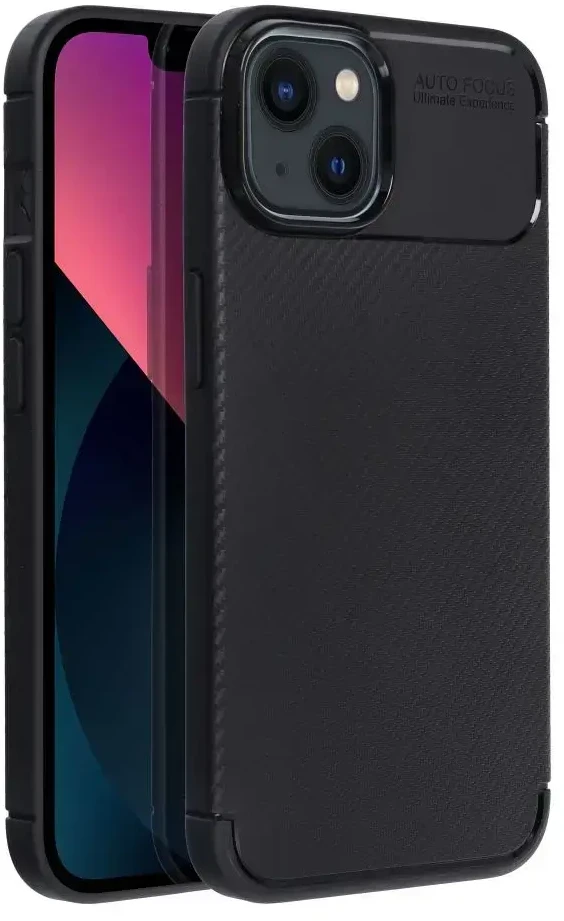 Dėklas Oem Case for iPhone 13 Carbon Premium juodas
