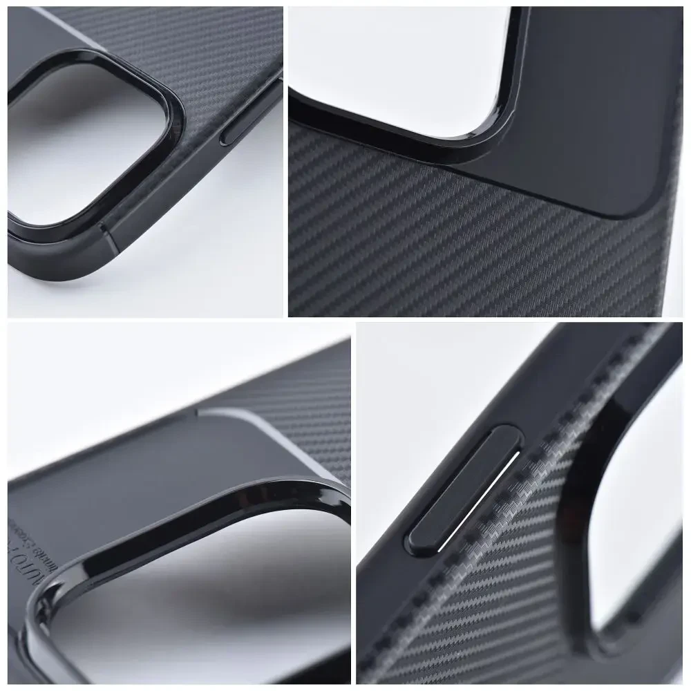 Dėklas Oem Case for iPhone 14 PRO Carbon Premium juodas