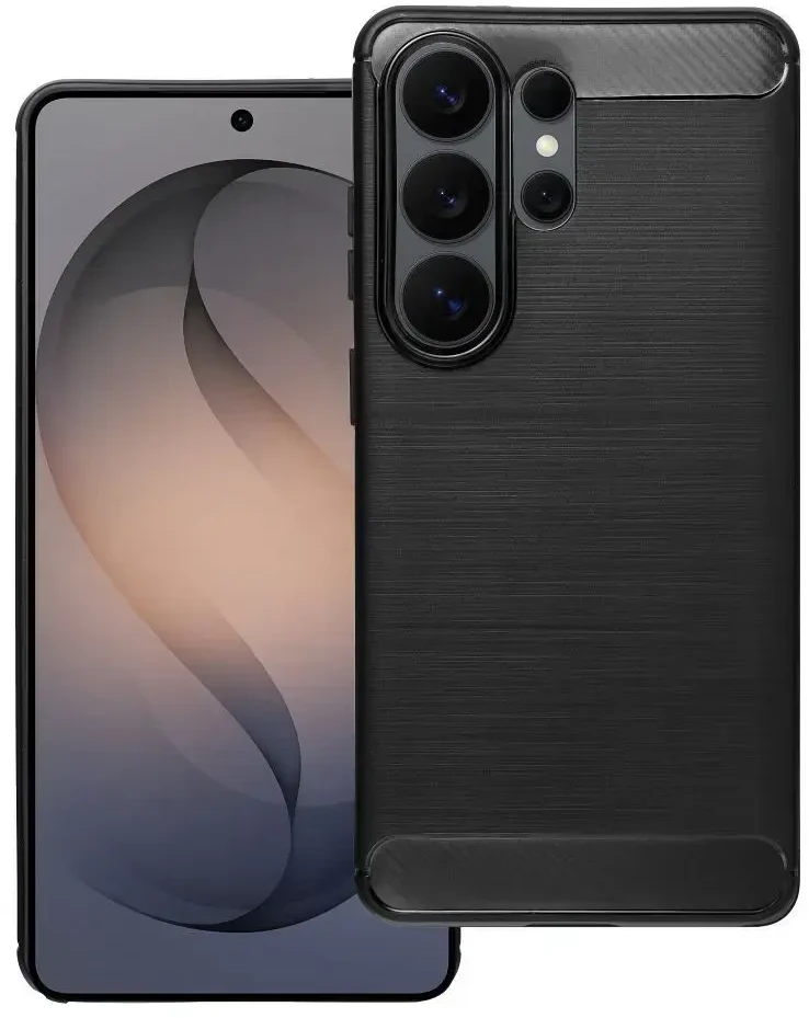 Oem Huawei P Smart 2019 Carbon 2.0 dėklas, juodas