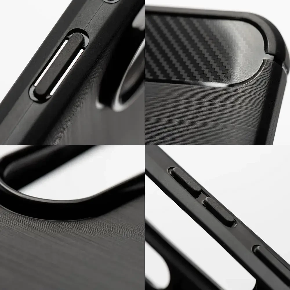Oem Huawei P Smart 2019 Carbon 2.0 dėklas, juodas