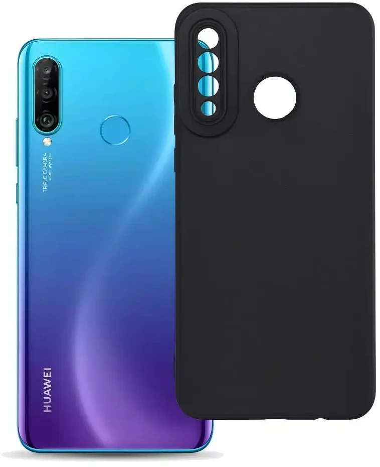 Dėklas Oem Case for Huawei P30 LITE Matt 2.0 juodas