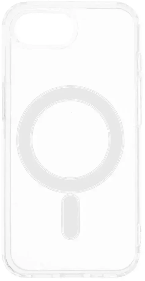 Oem Originalus „iPhone 16e“ (SE 4 2025) / 17e dėklas, skaidrus „Mag“ dangtelis (STR), suderinamas su skaidriu „MagSafe“