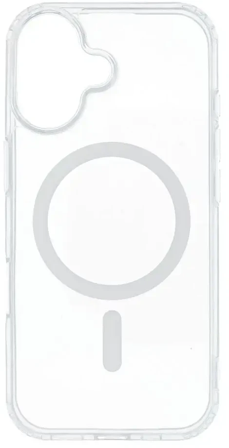 OEM dėklas, skirtas „iPhone 17“, „Drop Glue“, spalvingas žiedinis „MagSafe“ dėklas, suderinamas su „MagSafe“ baltais.
