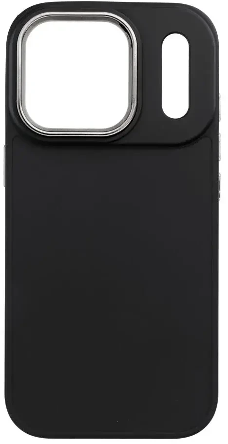 Dėklas Oem Case for iPhone 17 Pro / 18 Pro Frame juodas