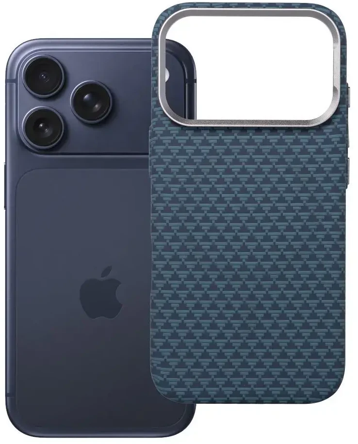 Dėklas Oem Case for iPhone 17 Pro / 18 Pro K-Look compatible with MagSafe mėlynas