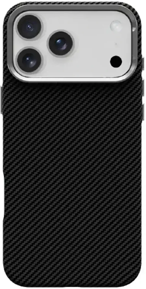 Oem Originalus „iPhone 17 Pro / 18 Pro“ dėklas (žemas kameros kraštas), „K-Look“, suderinamas su „MagSafe“ juodu v2
