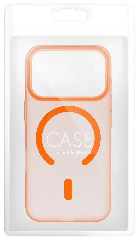 Dėklas Oem Case for iPhone 17 Pro / 18 Pro Go Oranžinis compatible with MagSafe oranžinis