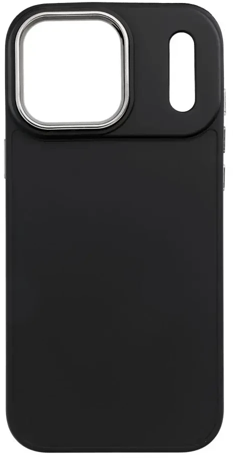 Dėklas Oem Case for iPhone 17 Pro Max / 18 Pro Max Frame juodas