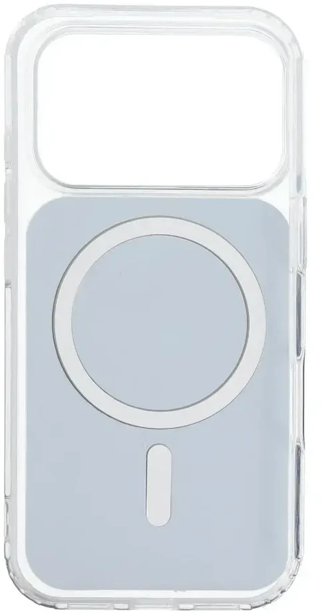Dėklas Oem Case for iPhone 17 Pro Max / 18 Pro Max Clear Fusion Mag Cover compatible with MagSafe juodas