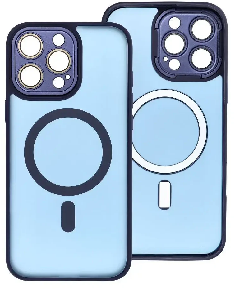 Dėklas Oem Case for iPhone 17 Pro Max / 18 Pro Max Variete Mag Cover compatible with MagSafe navy mėlynas