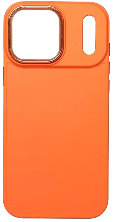 Oem dėklas, skirtas iPhone 17 Pro Max / 18 Pro Max, rėmelis oranžinis