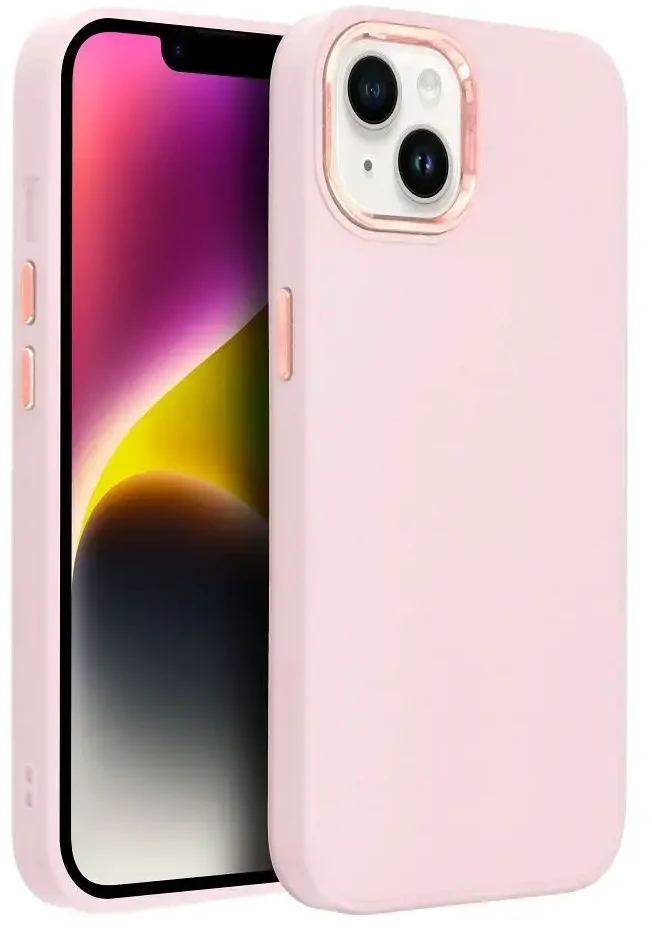 Dėklas Oem Case for iPhone 17 Pro Max / 18 Pro Max Frame powder pink